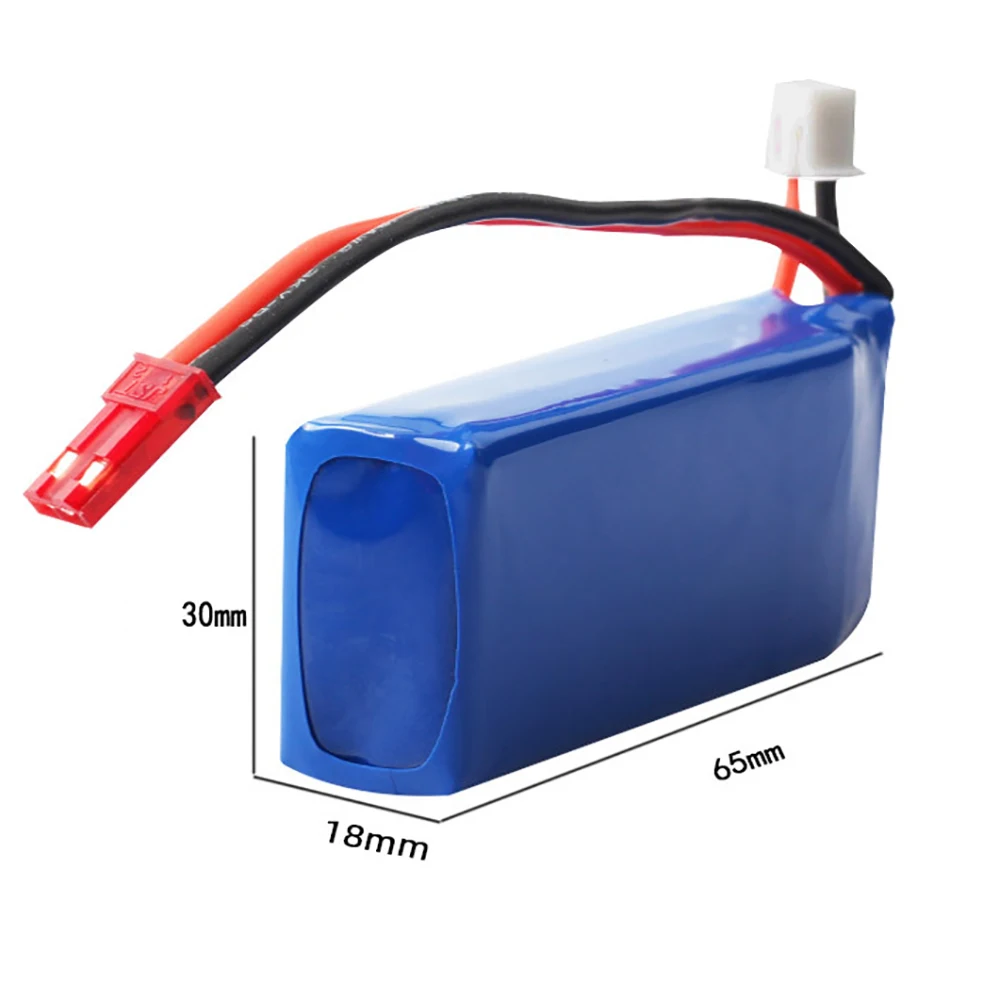 7.4V 1200mAh 723060 Lipo Battery For WLtoys V262 V333 V353B V666 Q212 RC Quadcopter Toys 2S Lipo Battery JST Plug