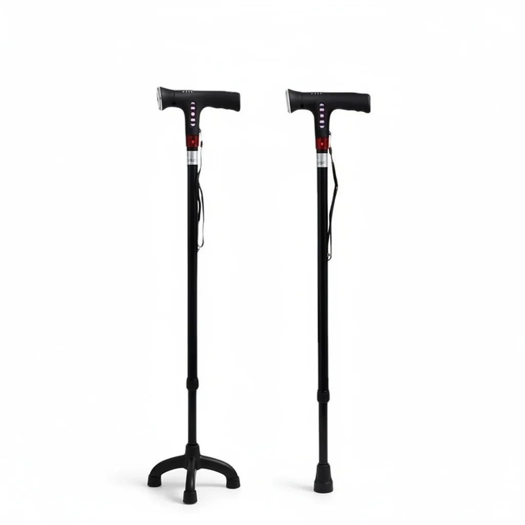

Foldable Medical Walker, Aluminum Alloy Height Adjustable Rollator, Elderly Mobility Aid for Seniors, 74-97 Height Walking Frame