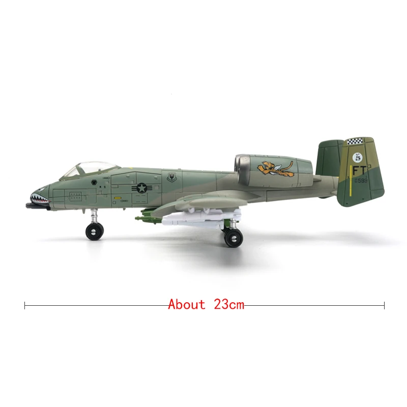 1/72 Bilancia Modello Militare Building Block Giocattolo A-10 Thunderbolt II Terra-Attacco Aerei Da Caccia Armi Assemblare Collezione Giocattolo