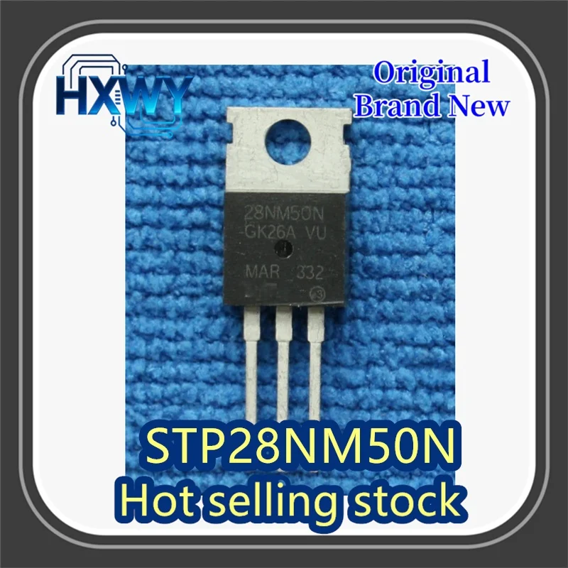 

(10/50 pieces) STP28NM50N P28NM50N TO-220 MOSFET 550V 21A Brand New Original