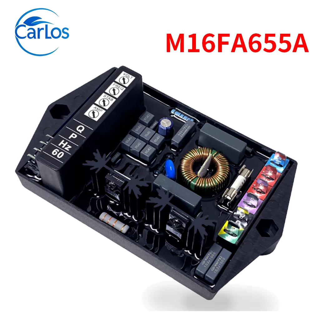 avr-m16fa655a-marelli-generator-automatic-voltage-regulator-stabilizer-control-module-electric-genset-parts-accessories