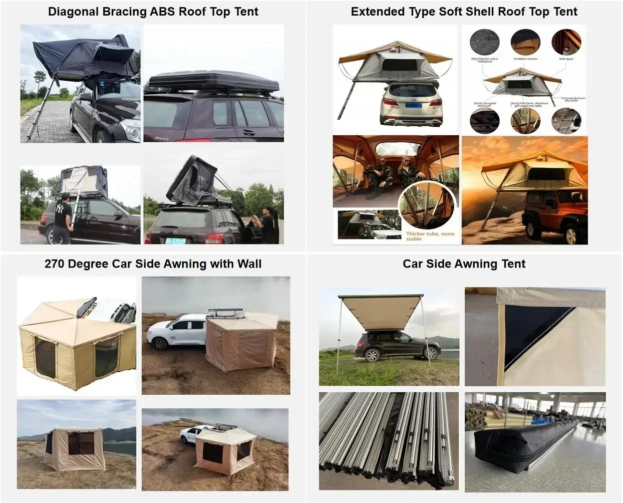 Outfitter Grand Timber Glamping Event Toile التخييم التلقائي مع كاشطات الهواء نفخ القطب أكسفورد ريدج خيمة