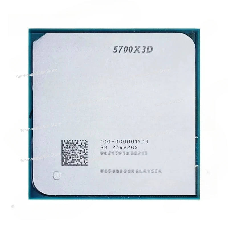 

New R7 5700X3D 7 5700X3D 4.1 GHz 8-Core 16-Thread CPU 7NM L3=96M 100-000001503 Socket AM4 but without fan