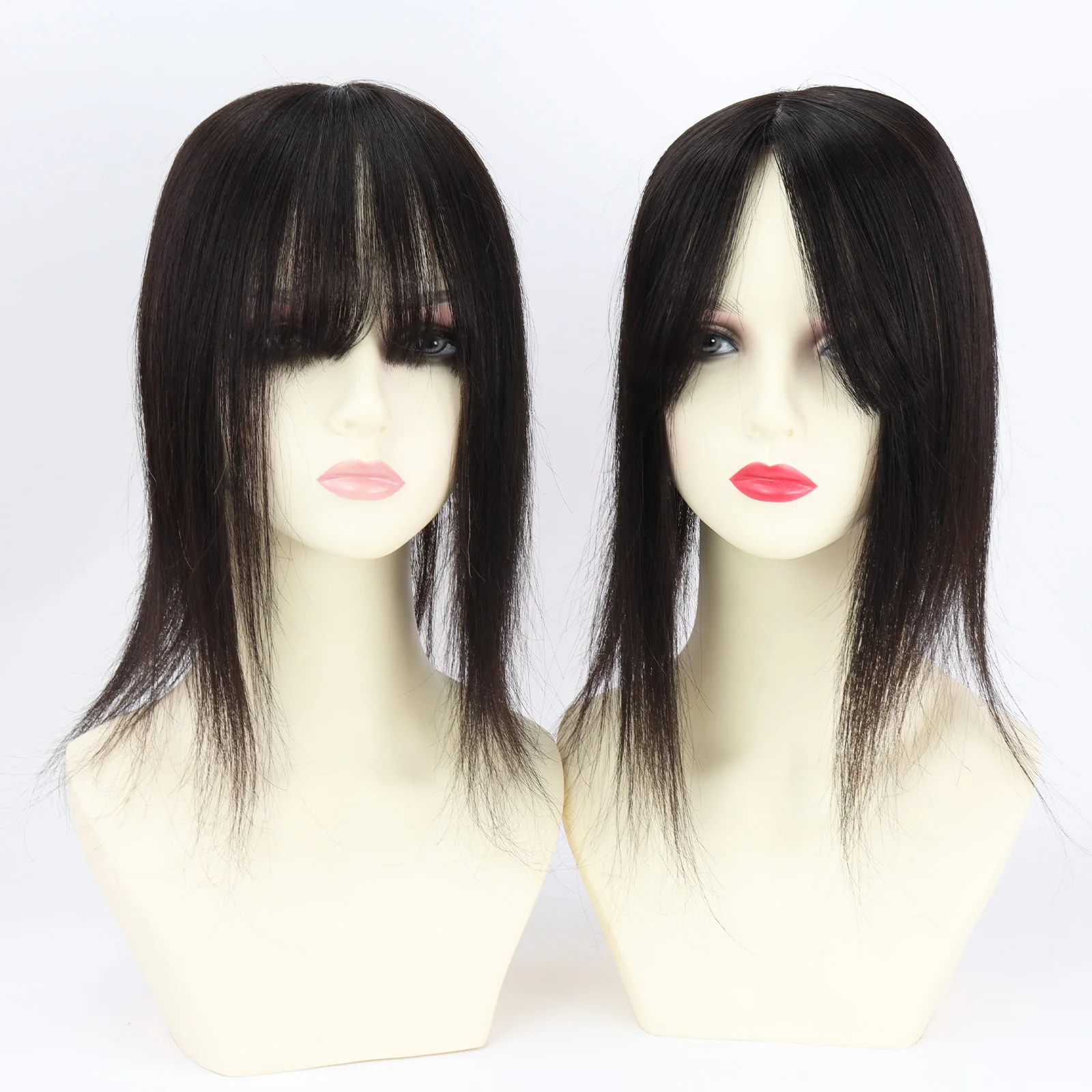 topper-capillaire-en-soie-11-13cm-avec-frange-rideau-d'air-30cm-couleur-noir-brun-extension-de-cheveux-a-clipser-toupet-pour-femmes-aux-cheveux-fins