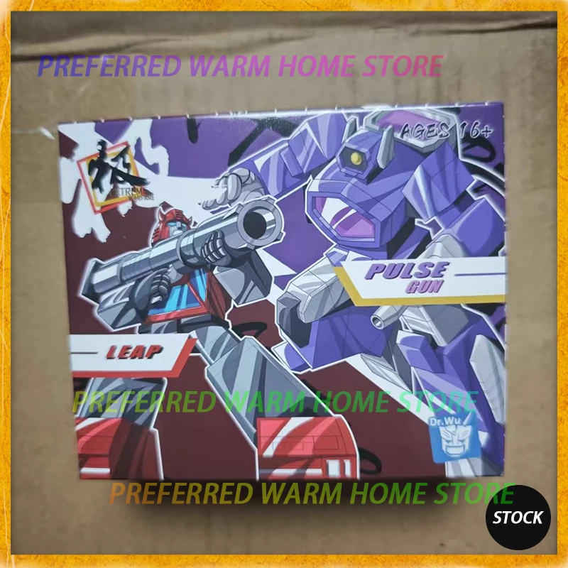 

В наличии Dr.Wu DW-E37 E38 Shockwave Cliffjumper Деформированная подвижная модель игрушки ЭКСТРАМАТИЧЕСКИЙ ВОЗНАЧНЫЙ ПИСТОЛЕТ