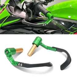 Motorcycle Handlebar Grip Guard Brake Clutch Lever Protector Fit For ZX10R ZX-10R ZX 10R