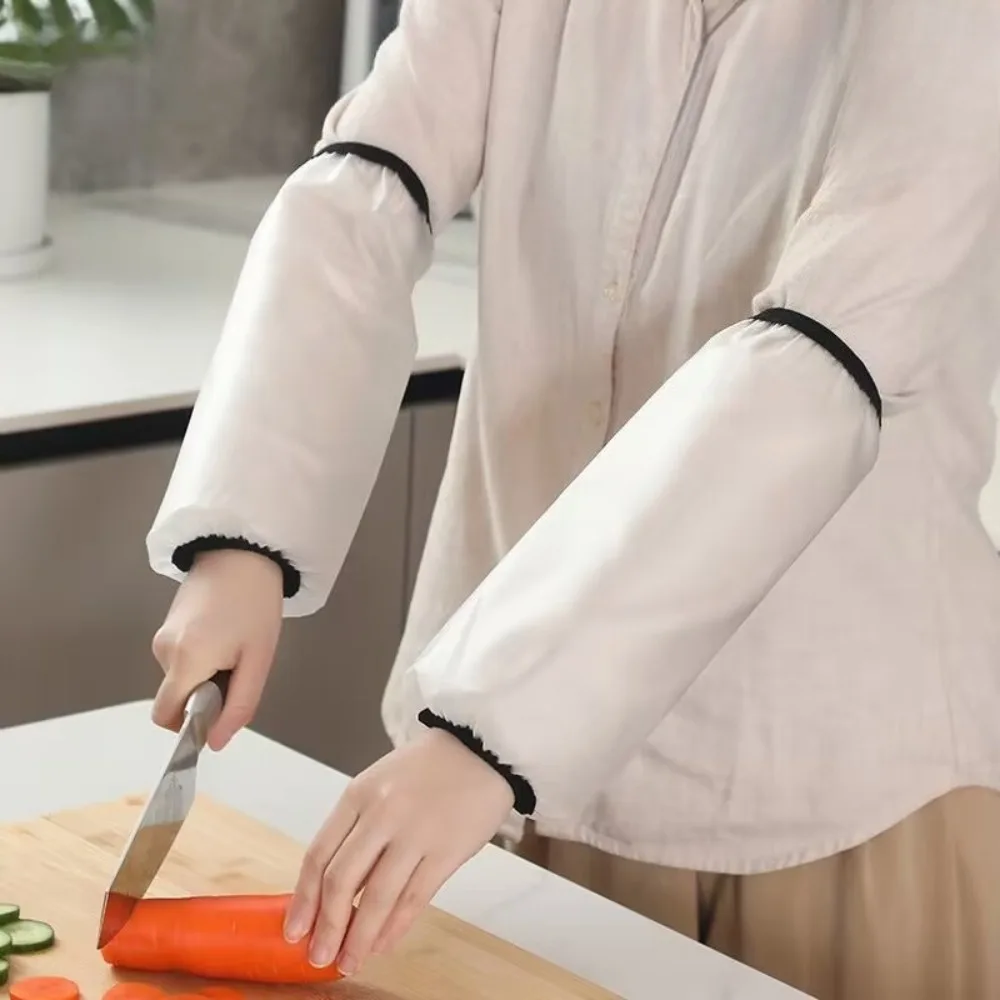 TPU Waterproof Oversleeves Anti-Dirty Housework Cleaning Arm Sleeves Sleeve Cuff Arm Cover Kitchen Apron Accessories Sleeve