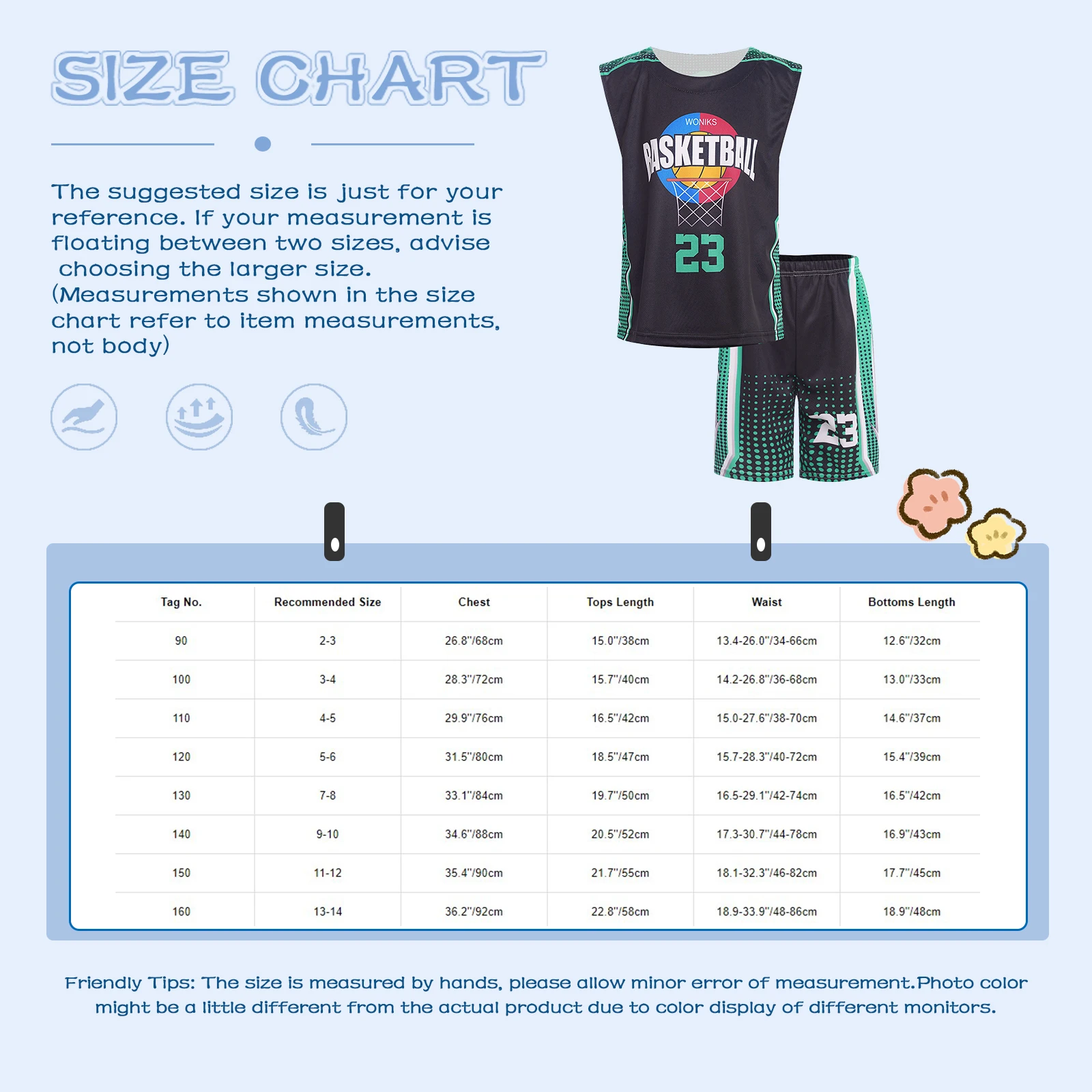 Summer Unisex Kids Boys Girls Sports Suit Fashion Printed Round Neck Sleeveless T-shirt Tank Top with Shorts Basketball Outfit