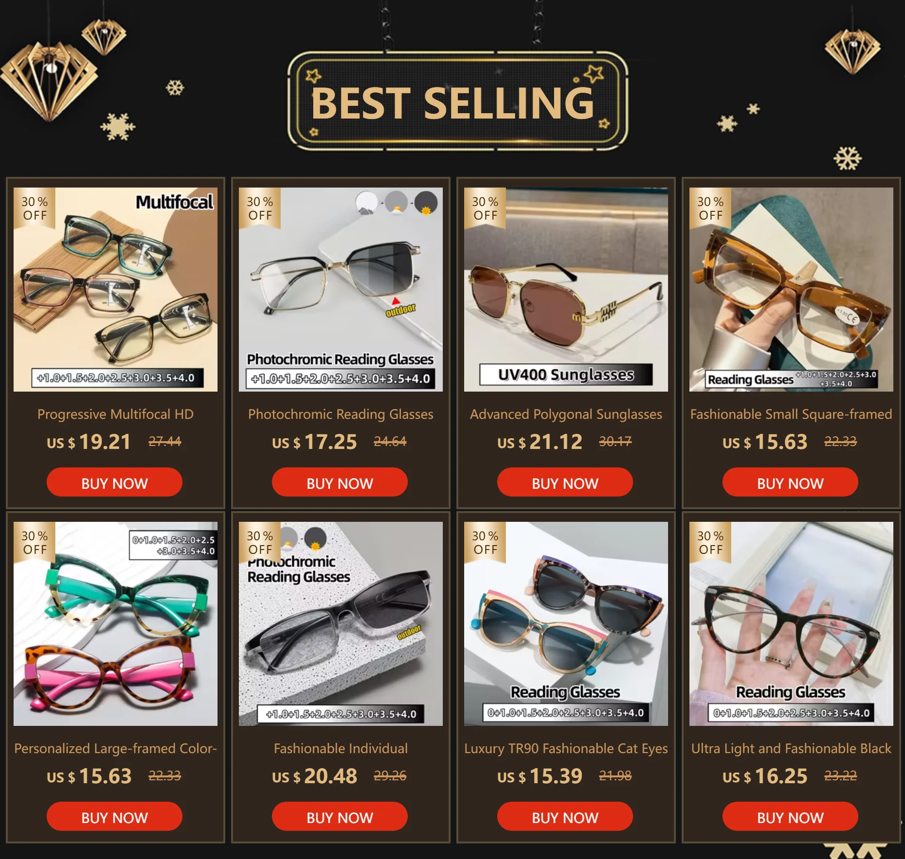 Vintage personalisierte kleine runde Rahmen Presbyopie Brille Druckbeständigkeit und Haltbarkeit HD Anti-Blaulicht-Brille – Detail 1