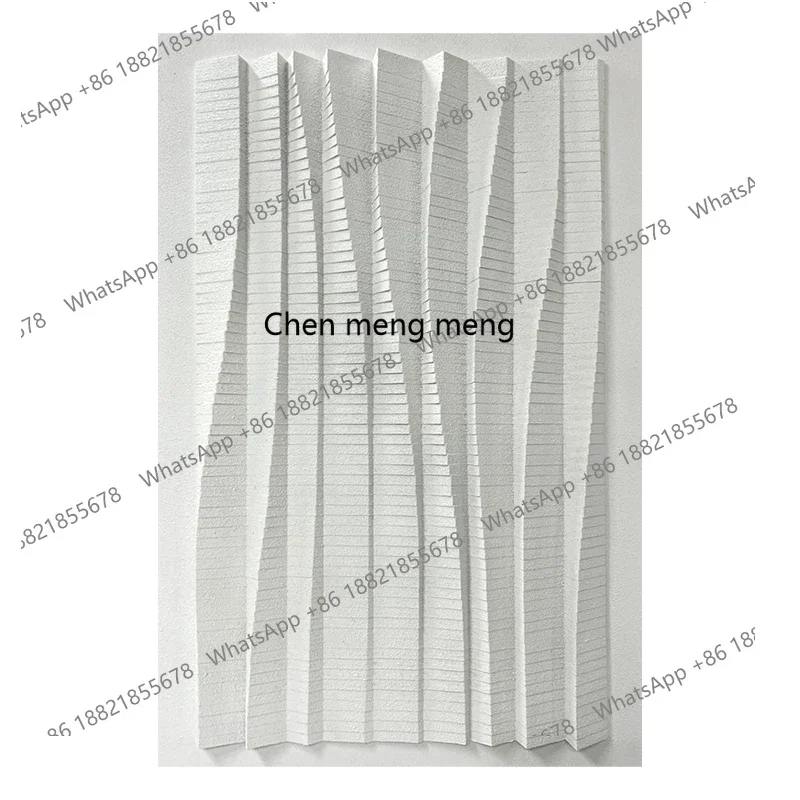 A74Modern entrance high-end physical decoration painting, living room relief sandstone hanging painting