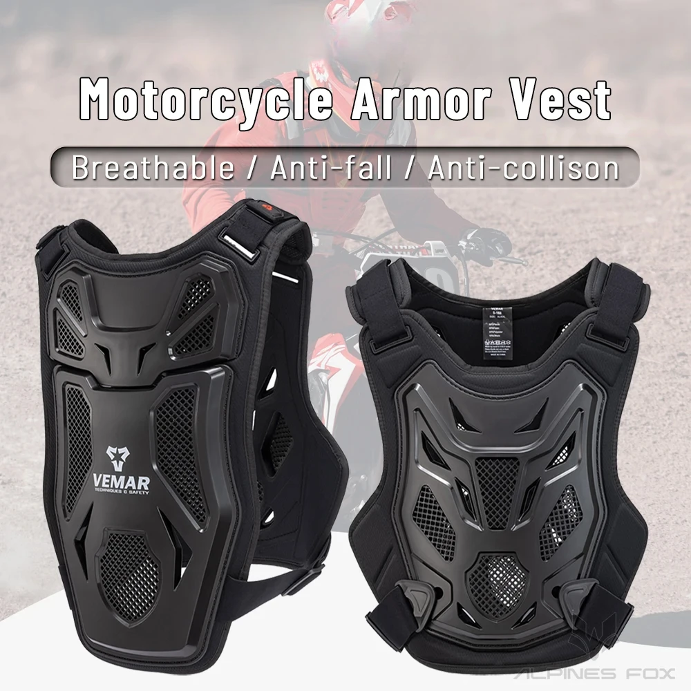 เสื้อกั๊กป้องกันมอเตอร์ครอสทุกฤดูอุปกรณ์มอเตอร์ไซค์ป้องกันร่างกาย DH จักรยานสกปรก MTB MX ป้องกันหน้าอกอุปกรณ์ Moto สำหรับผู้ชายผู้หญิง