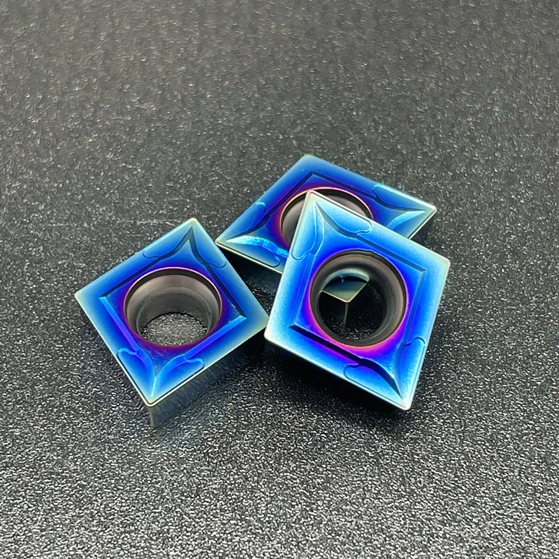 CCMT120404 CCMT120408 LY7010 high quality Nano blue tool Internal Turning Tools Carbide insert Lathe cutter Tool turning insert