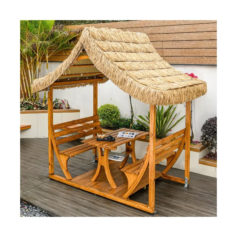 

Wholesale New Wooden Gazebo Log Cabin House Small Wooden House Mountain Hut Chalet for Outdoor