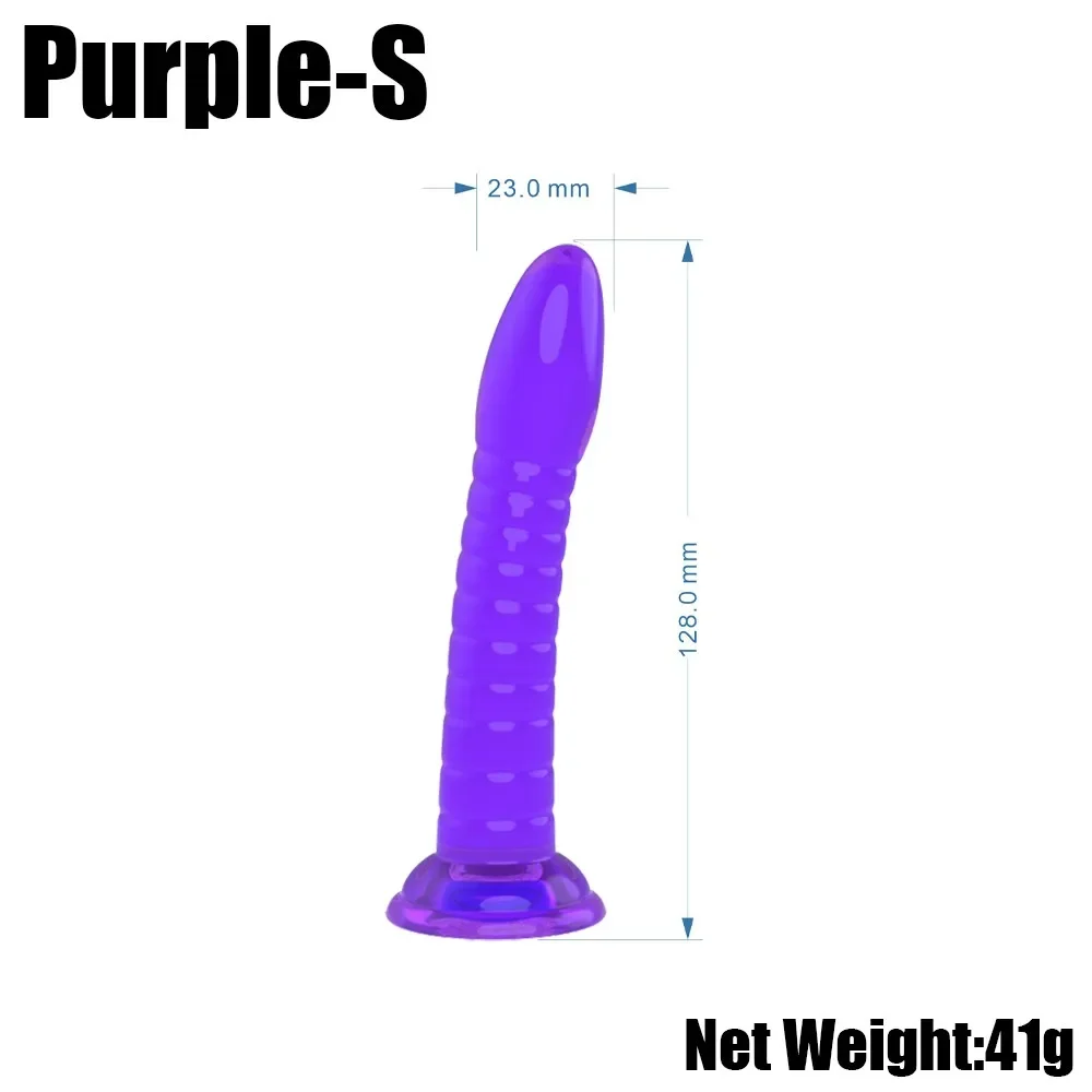 Soft Anal Dildo Butt Plug Prostate Massager Adult Gay Phalluses Anal Plug Beads G-spot Erotic Sex Toys For Men Women Products - Image 5