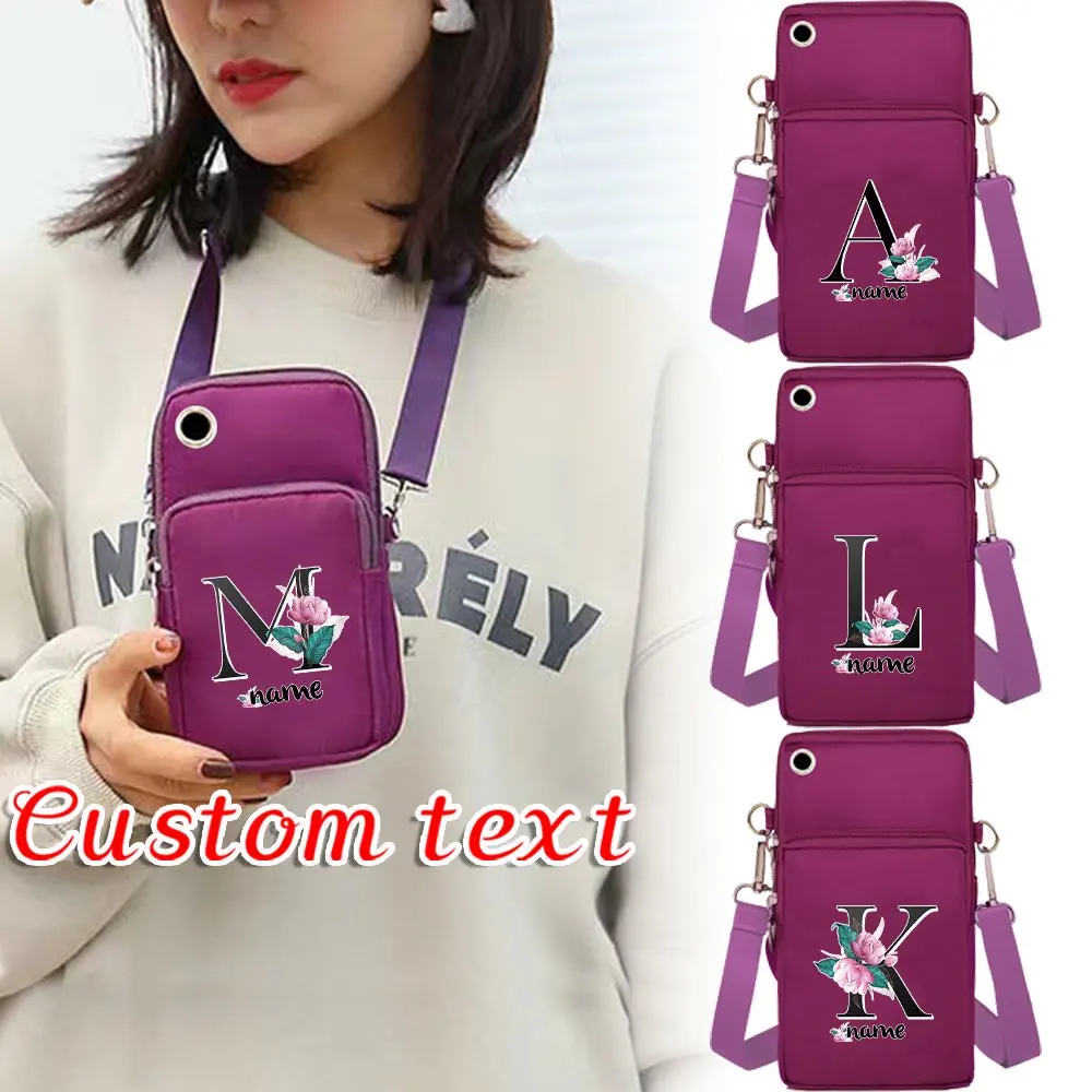 

Personalized Customized Outdoor Portable Wallet Shoulder Bag New Fashion Multifunctional Mobile Phone Bag