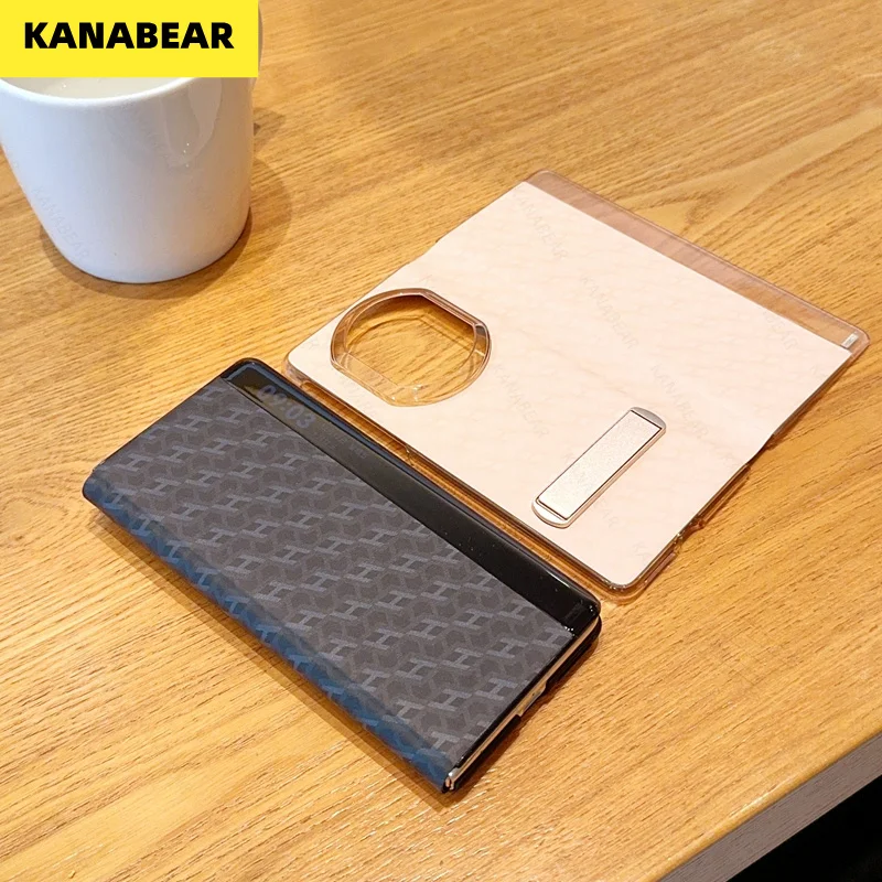 

Роскошный кожаный чехол с откидной подставкой для Huawei Mate X7, складной, темно-золотой и черный перо, модный противоударный чехол для телефона