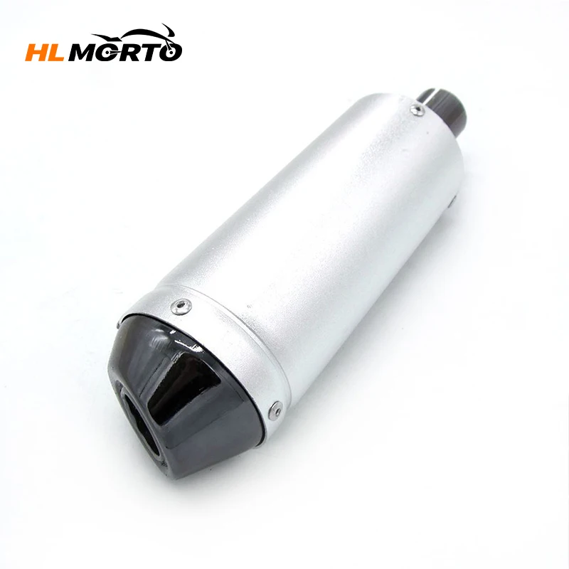 32mm Motorcycle Exhaust Muffler Pipe For 125cc 150cc 160cc Dirt Pit Bike ATV Honda Yamaha  Kawasaki Apollo