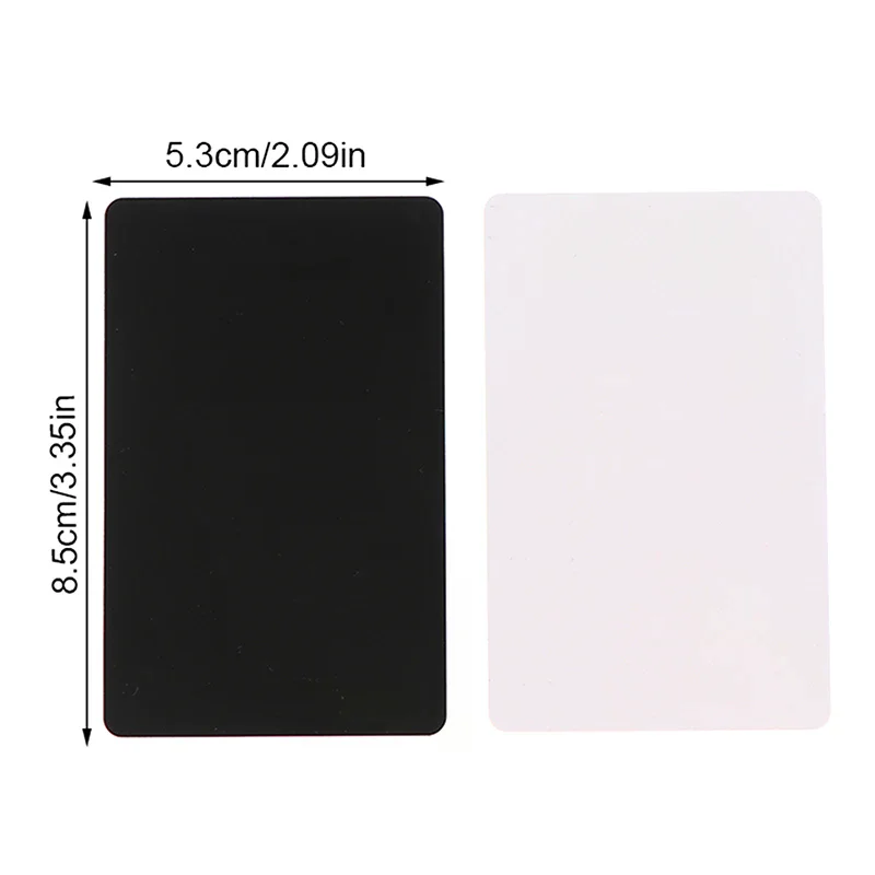 5/10Pcs NFC215 Black White Cards Rewritable NFC NT-AG215 PVC Cards Blank Easy Convenient Programmable NFC Business Card
