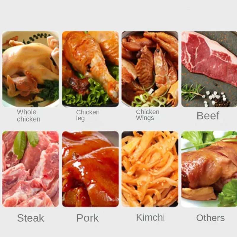 เครื่องหมักสูญญากาศไฟฟ้า220V เครื่องหมักอาหารเครื่องดองเครื่องไฟฟ้าเครื่องดองแฮมเบอร์เกอร์อัจฉริยะ LCD สำหรับร้านค้า