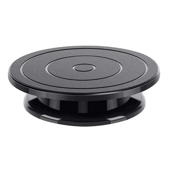 11Inch Plastic Revolving Cake Decorating Stand Cake Icing Turntable/Spinner Rotate…