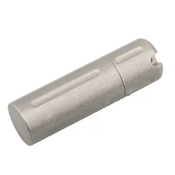 Waterproof Titanium Alloy Pill Case Medicine Tablet Storage Box Outdoor Fisrt Aid Tool Cache Drug Container Health Care