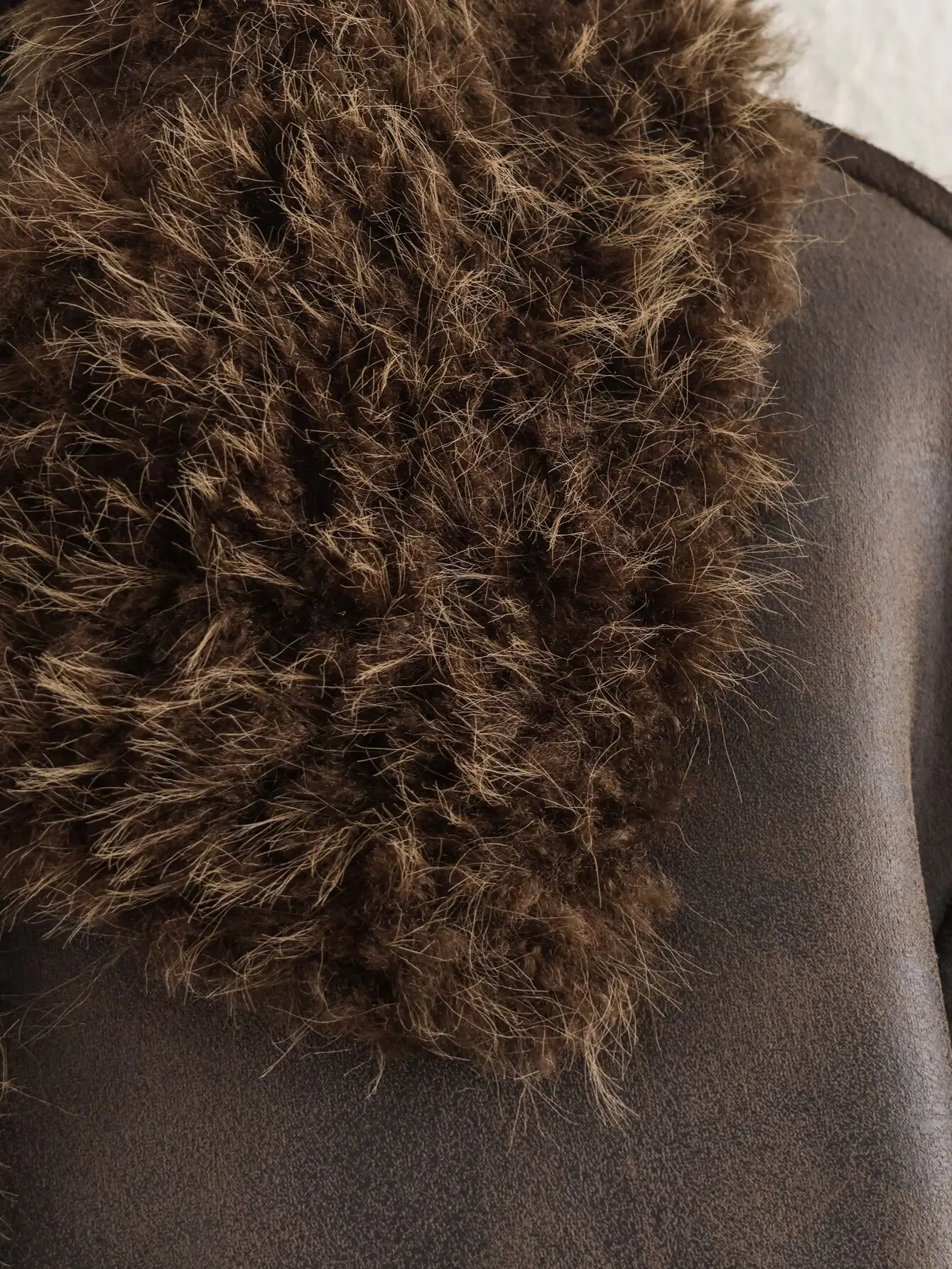 2025 femmes élégant rétro hiver chaud daim Faux cuir fourrure de mouton vestes dame Moto Biker lâche épaissir rue surdimensionné manteaux