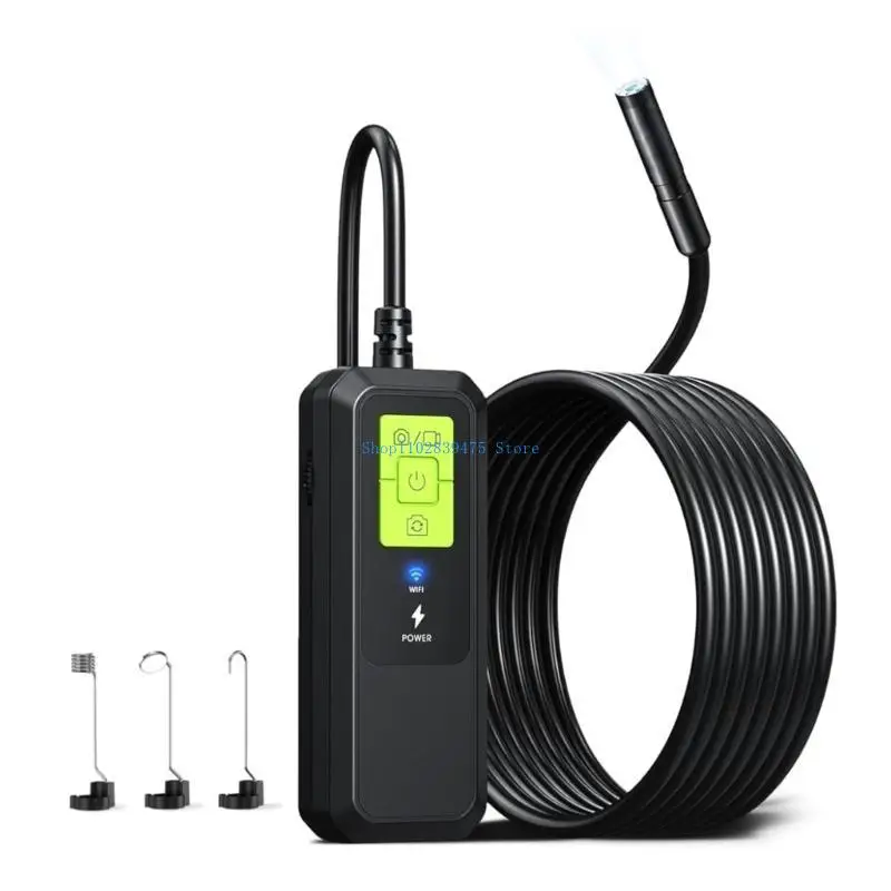 

33WB USB C Rechargeable Borescope Camera WiFi Connection to Cellphone Tablet with LED Lights Auto Inspection Camera