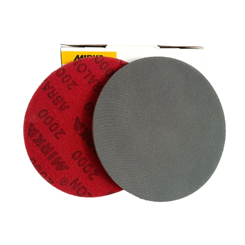 6 Inch 150mm Dry Wet Sponge Sandpaper Disc Back Velvet 3000/5000 Grit Abrasive Tools For Grinding mirka sandpaper