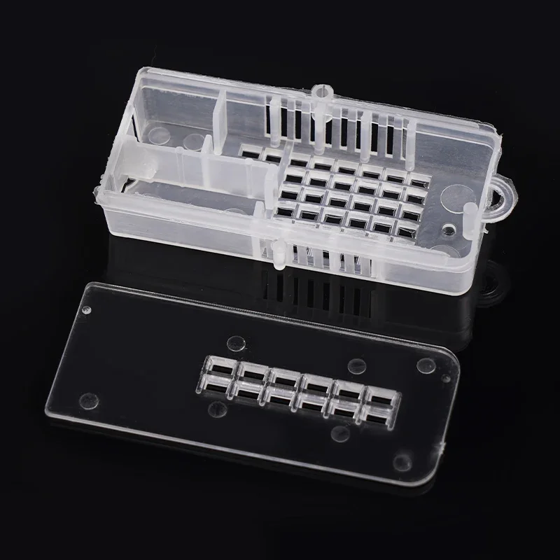 30pcs Bee Tools Bee King Transparent Cage Transport Queen Cage Rearing Prisoner Cell King Beekeeping Supplies