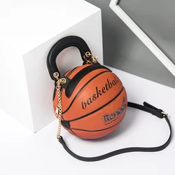 purses and handbags Luxury Designer basketball purses bag round crossbody bag Female Shoulder bag trend Women's bag