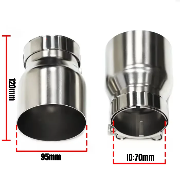 DEX Exhaust Tip for F87 M2/F80 M3/F82 F83 M4 2014-2018 Performance Style StainlessSteel Quad Exhaust Muffler Tip Nozzle TailPipe