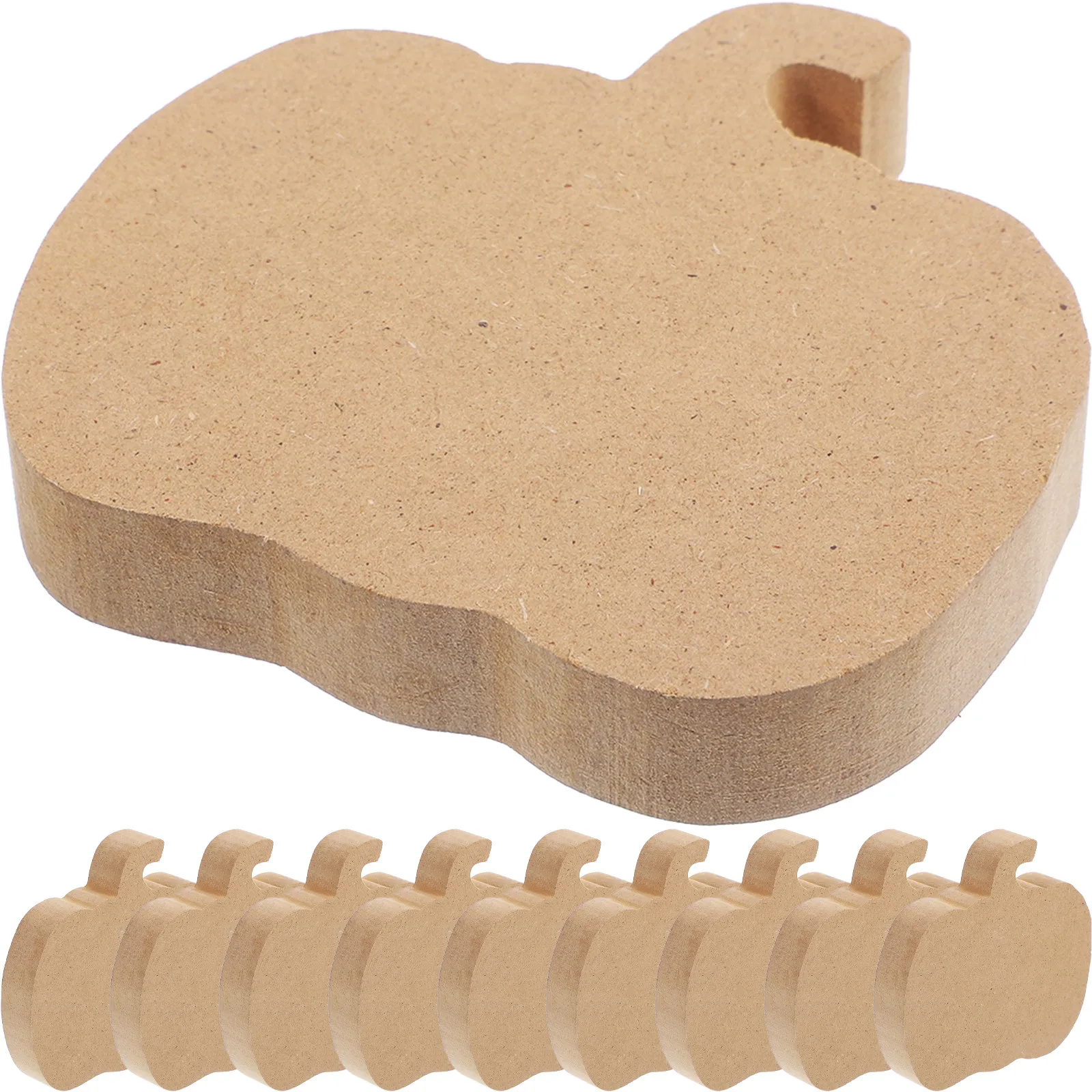 

10 шт. деревянных заготовок в форме тыквы для поделок, неокрашенные деревянные вырезки для проектов на Хэллоуин, осеннего декора стола, натуральное дерево для рукоделия