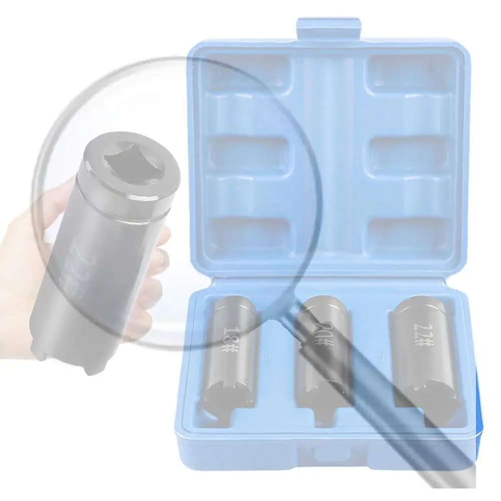 

3pcs Motorcycle Clutch Nut Remover 18mm 20mm 22mm Starter Disk Removal Tool Motorcycle Repair Wrench Tool for Scooter Repair