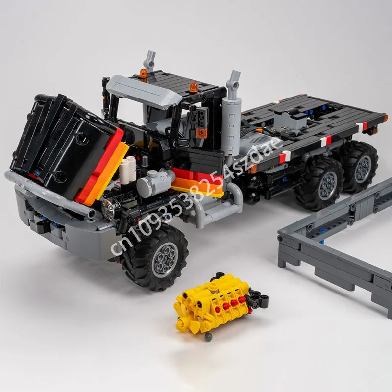 1500 pz MOC 6 × 6 Offroad Truck Technic Building Blocks Giocattolo di Natale per adulti Regalo di compleanno Costruire Plastica educativa