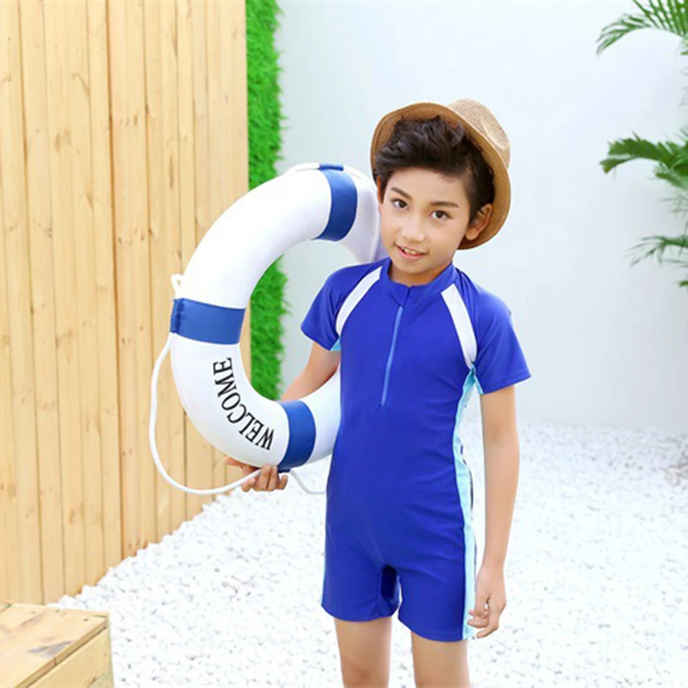 

Swimsuit Cap Set Beachwear Summer Swimming Costume s Wetsuits One-Piece Toddler Bathing