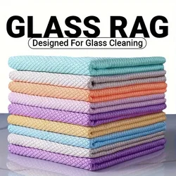 10PCS Multi-color Cleaning Cloth Ultra-fine Fiber Fish Scale Cleaning Cloth Household Dishwashing Glass Wiping Tool Reusable