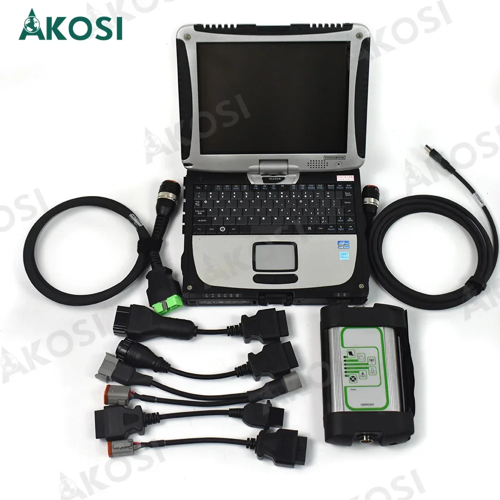 for Vocom Penta Vodia5 diagnostic tool with vocom 88890300 for Vol-vo Penta Marine Industrial engine diagnostic tool+CF19 laptop