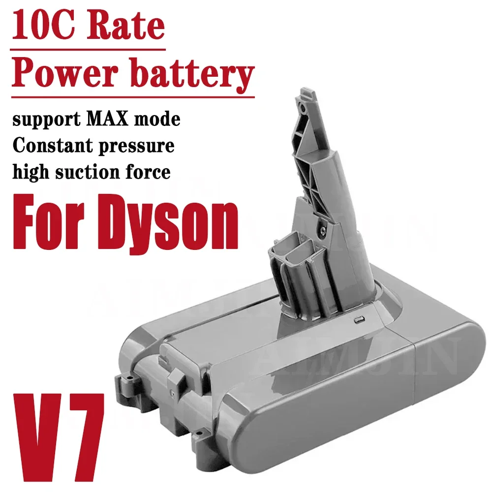 

6800mah 21.6V Replacement Battery for Dyson V7/SV11 Motorhead Pro V7 Trigger V7 Animal V7 Handheld Vacuum Cleaner