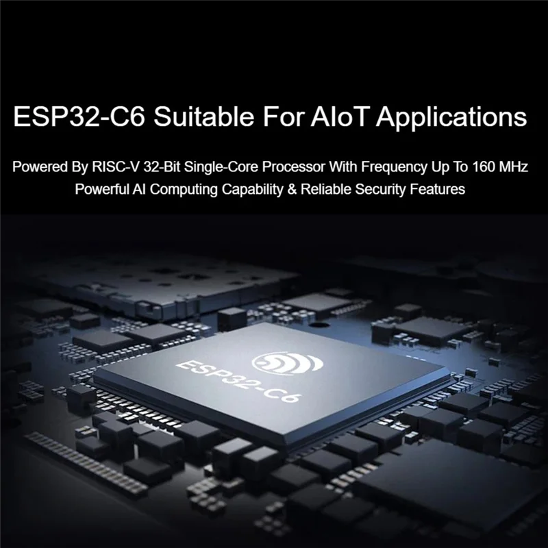 ESP32-C6-Pico Development Board Wifi 6 Mikrocontroller ESP32-C6-MINI-1 Modul unterstützt ESP-IDF