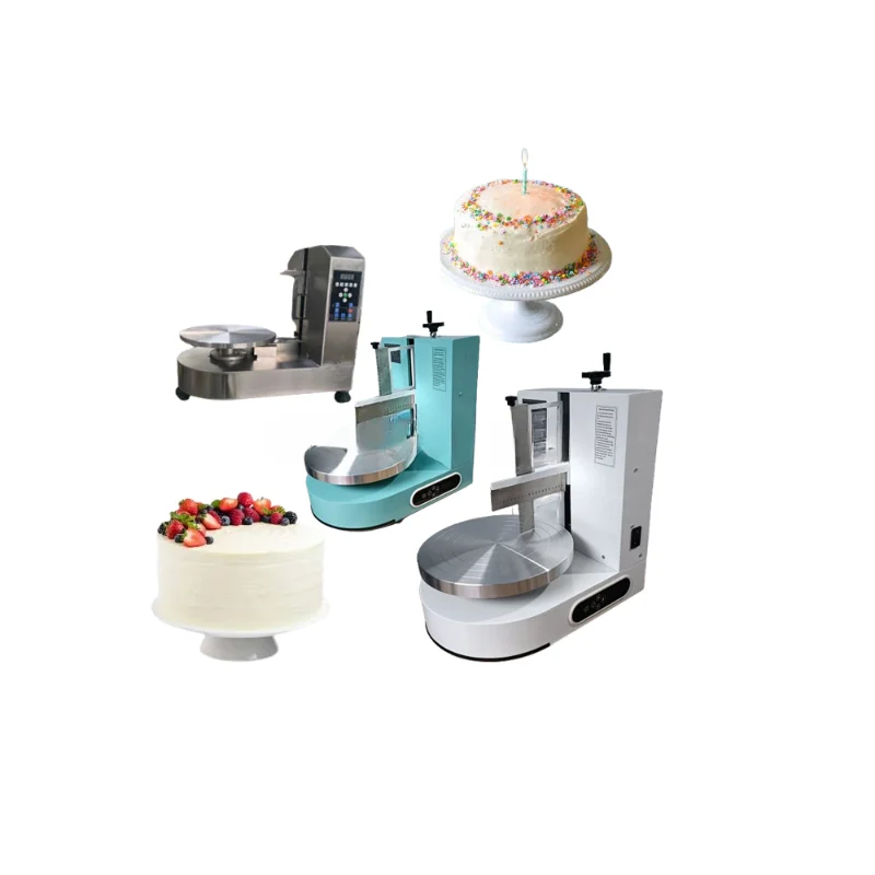 Factory Bakery Cake Frosting And Coating Machine For Industrial Use