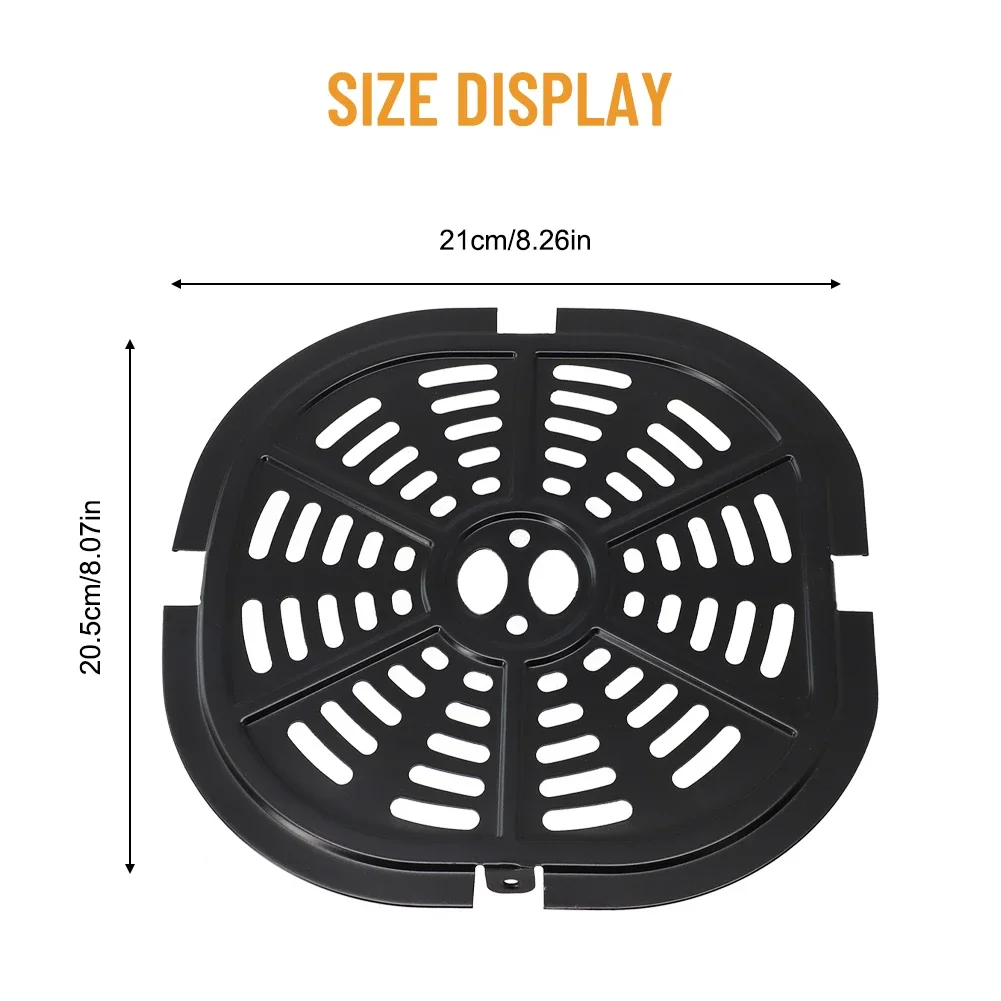 

Roasting Rack Air Fryer Basket Airfryer Accessories Air Fryer Accessories Non-stick Steaming Plate For Airfryer Crisper Plate