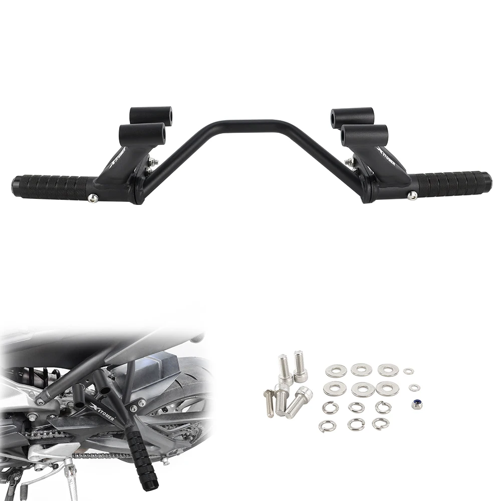 

Motorcycle Guard Peg Support Stunt Protection For YAMAHA FZ-09 MT-09 XSR900 MT-10 XSR 900 Rear Footrests Subcage Passenger Peg