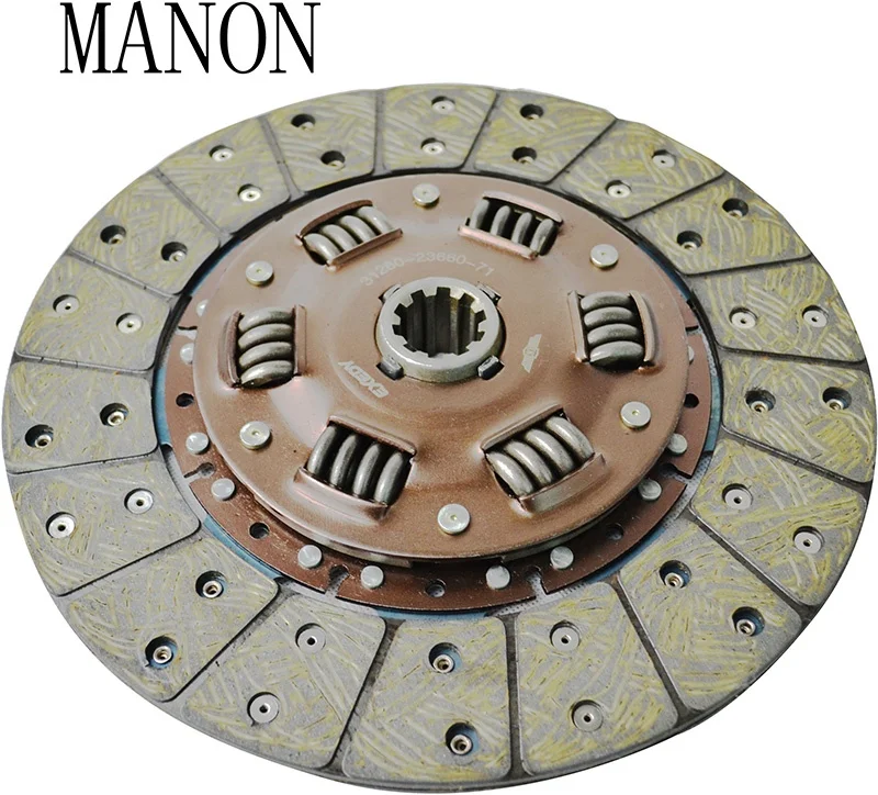 MANON Forklift Spare Parts Used for Toyota Clutch Disc 31280-23660-71 31250-20565-71  10T*275