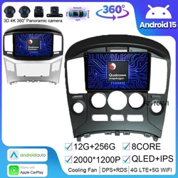 Android 15 For Hyundai H1 Grand Starex i800 TQ 2007 - 2015 Car Radio Video Player Multimedia Navigation GPS No 2din Head Unit BT