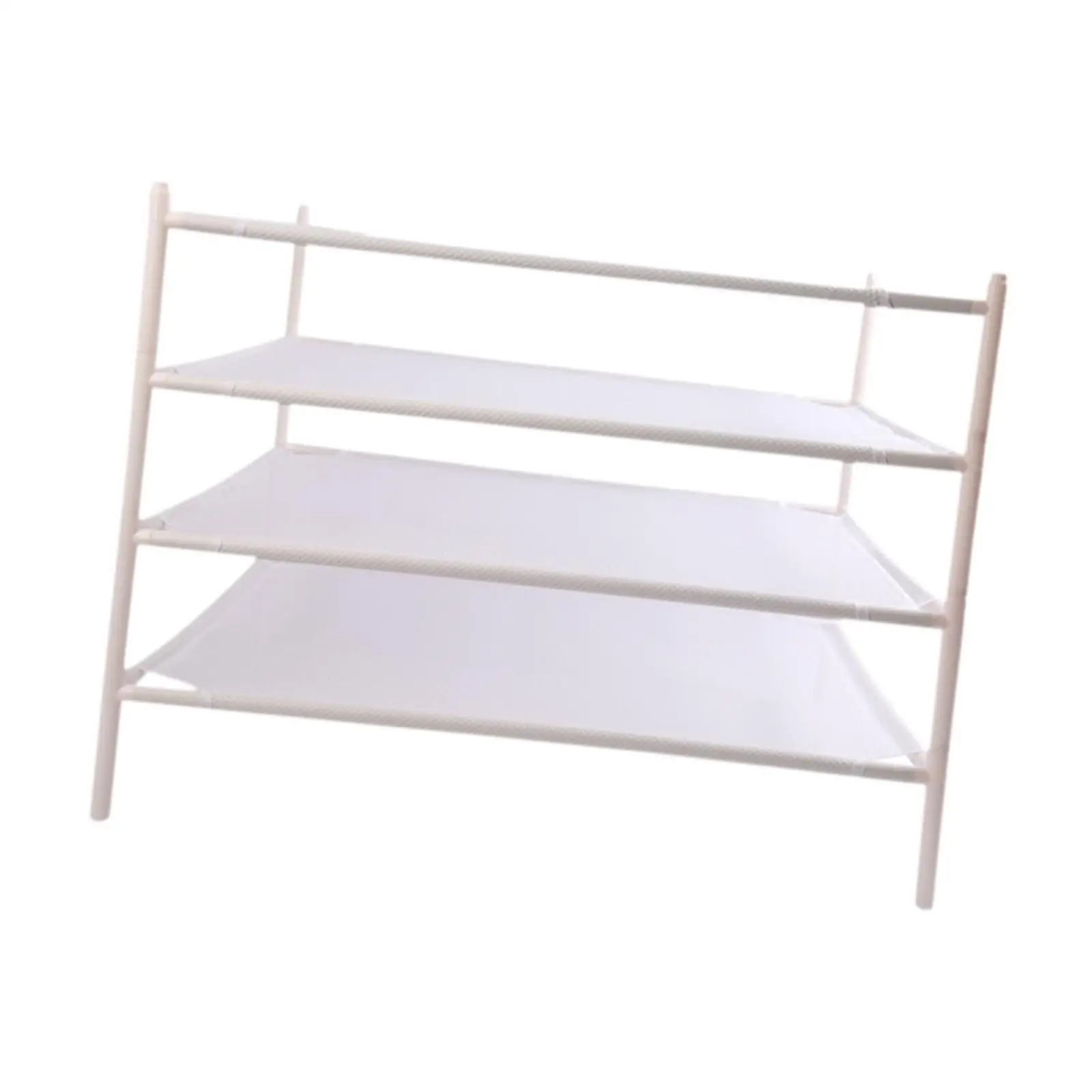 

Laundry Drying Rack Detachable Lay Flat Dryer Stackable Clothes Dry Rack for Socks Peppers Balcony Dried Fish Indoor Outdoor