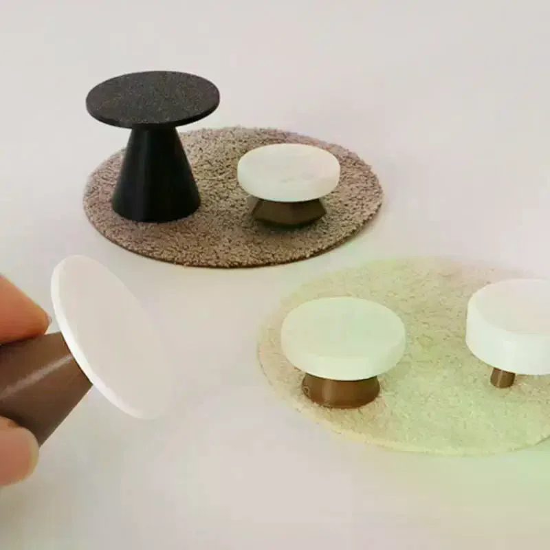 4Pcs 인형 집 미니어처 시뮬레이션 테이블 모델 인형 집 장식을위한 가구 액세서리 어린이 놀이 장난감 선물