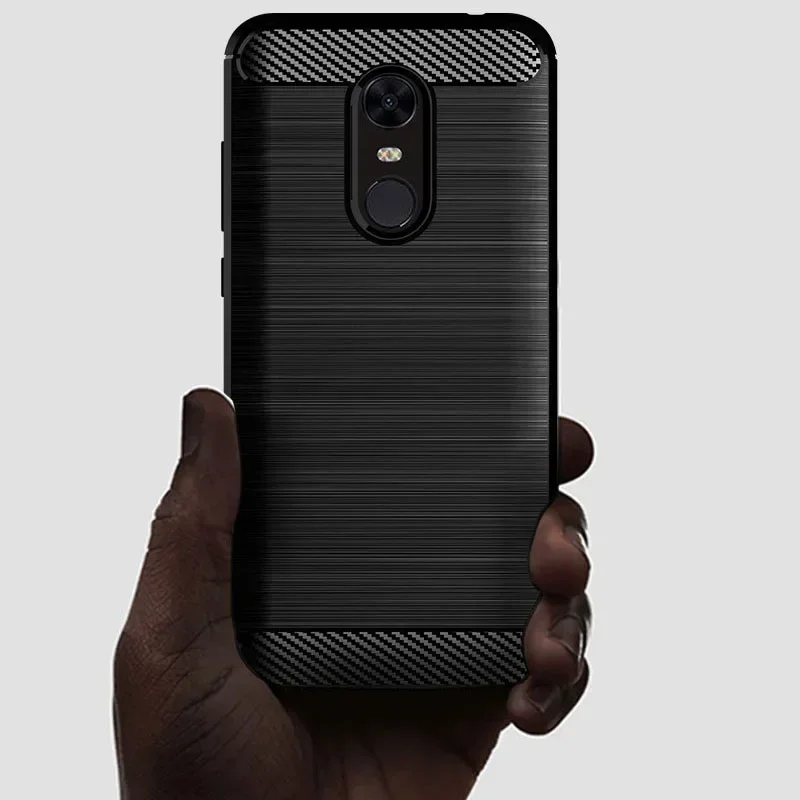 FERISING Case For Redmi 5 Plus Case Xiaomi Redmi 5Plus Cases TPU Bumper Carbon Cover for Redmi Go A1 A2 Plus A3 Case Coque Capas