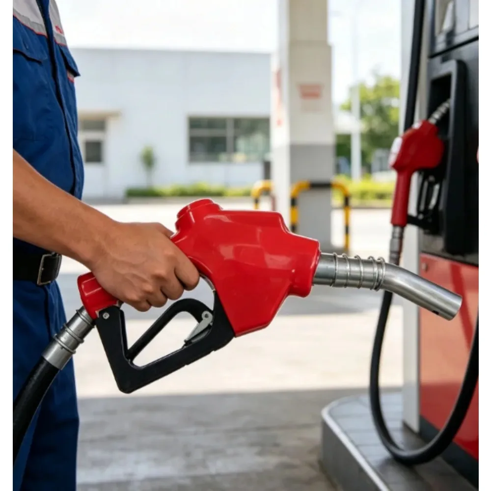 Pistol Dispenser Automatic Shut-Off Fuel Petrol Diesel Oil Filling Gun Aluminum Alloy Refilling Nozzle 11A