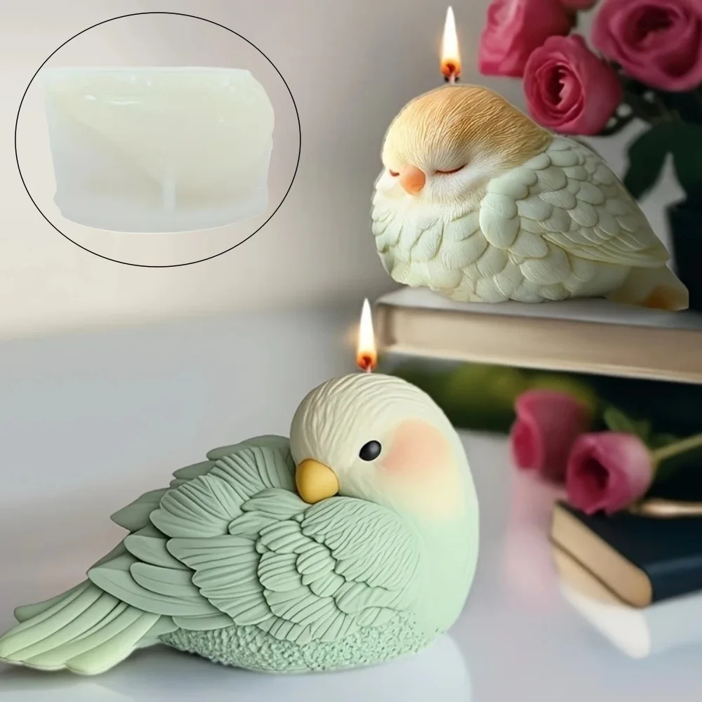 

3d Bird Mousse Cake Silicone Mold DIY Baking Dessert Fondant Chocolate Mold Scented Candle Plaster Decoration Baking Accessories