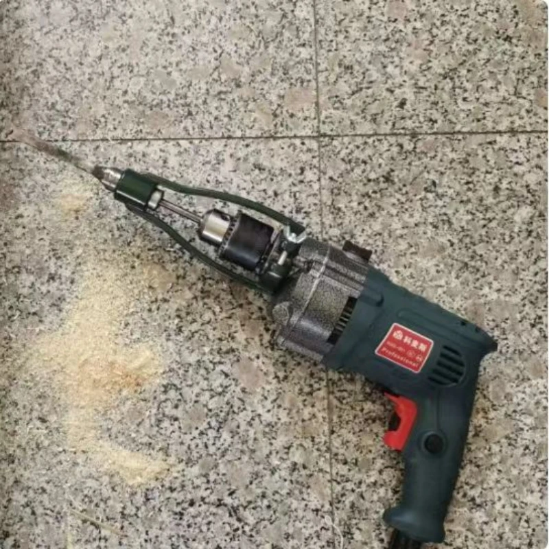 Hand Electric Drill Square Hole Fixator Simple Portable Clamp Tenoning Tool Tenoning Accessory woodworking accessories